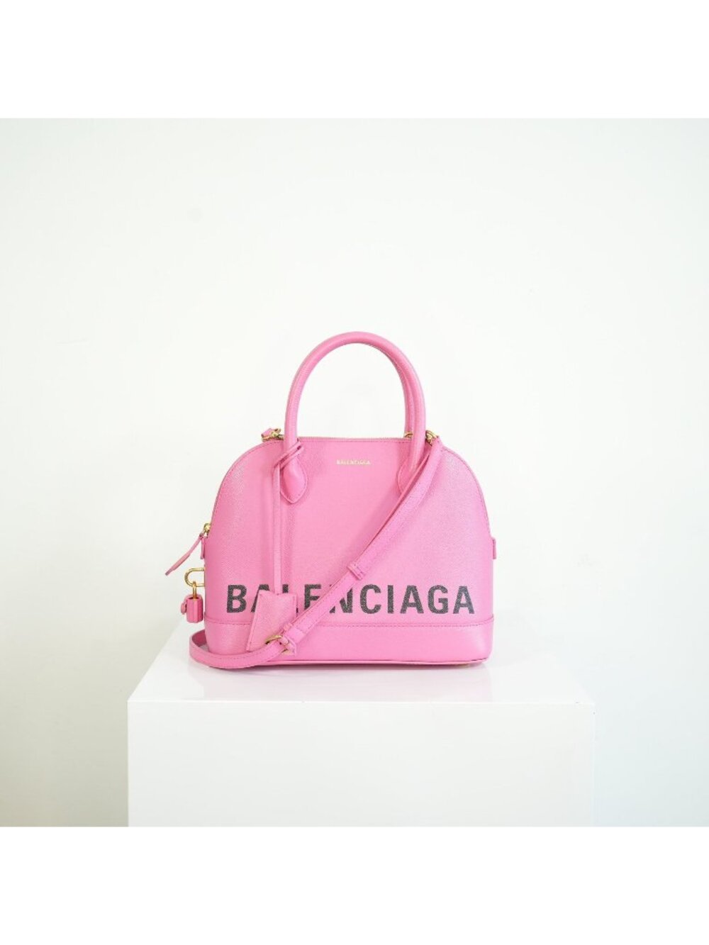 Balenciaga Ville Pink Top Handle